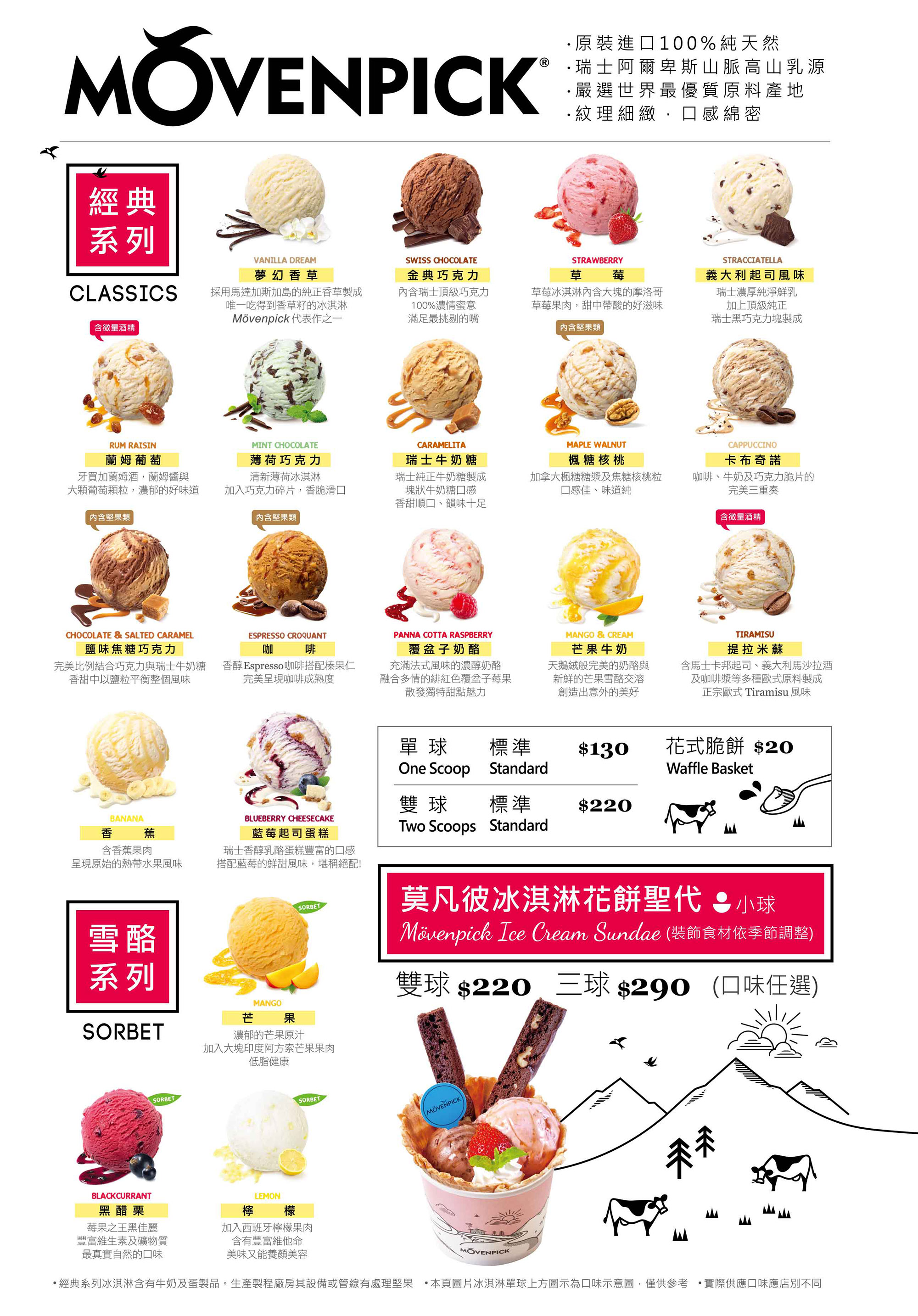 冰淇淋．聖代